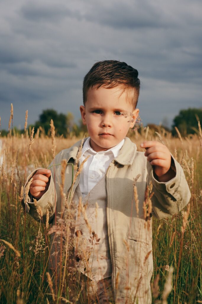 familie fotoshoot op de heide