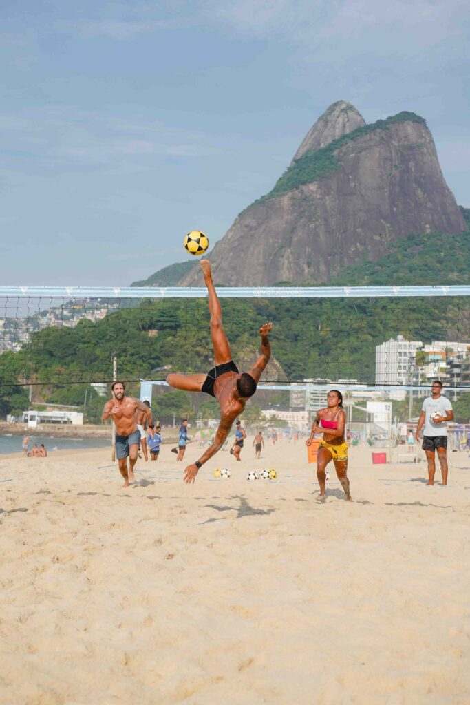 sport fotografie strand