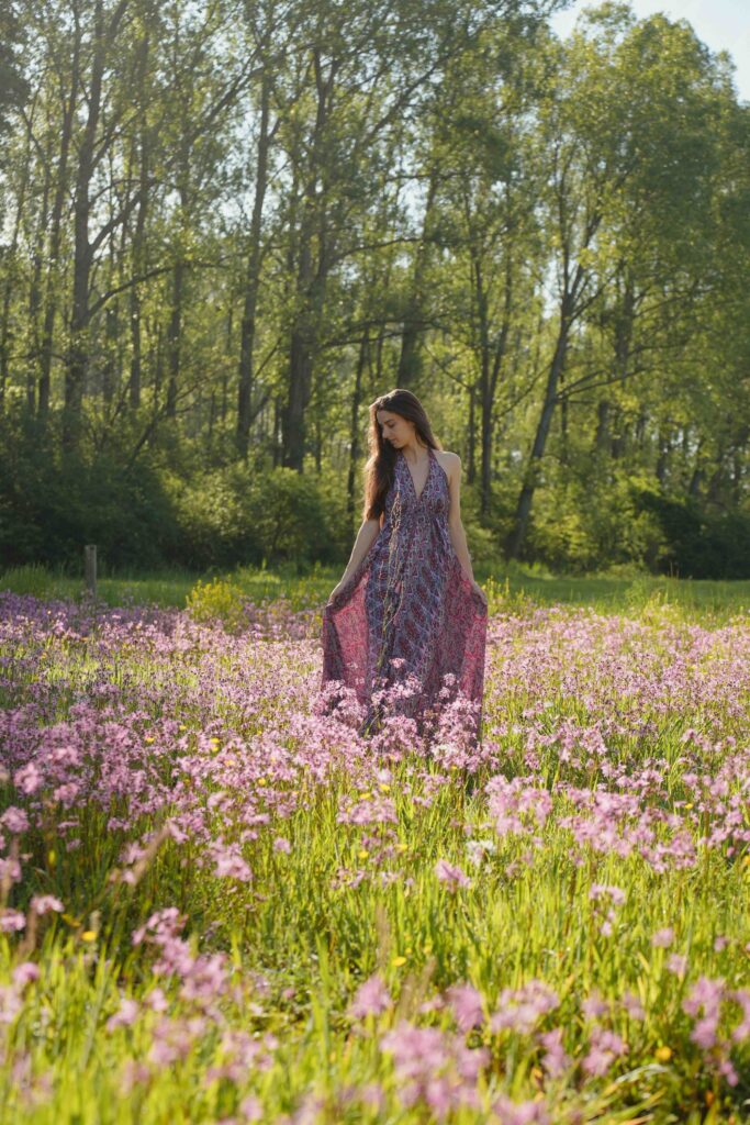 zwangerschaps fotografie bloemen